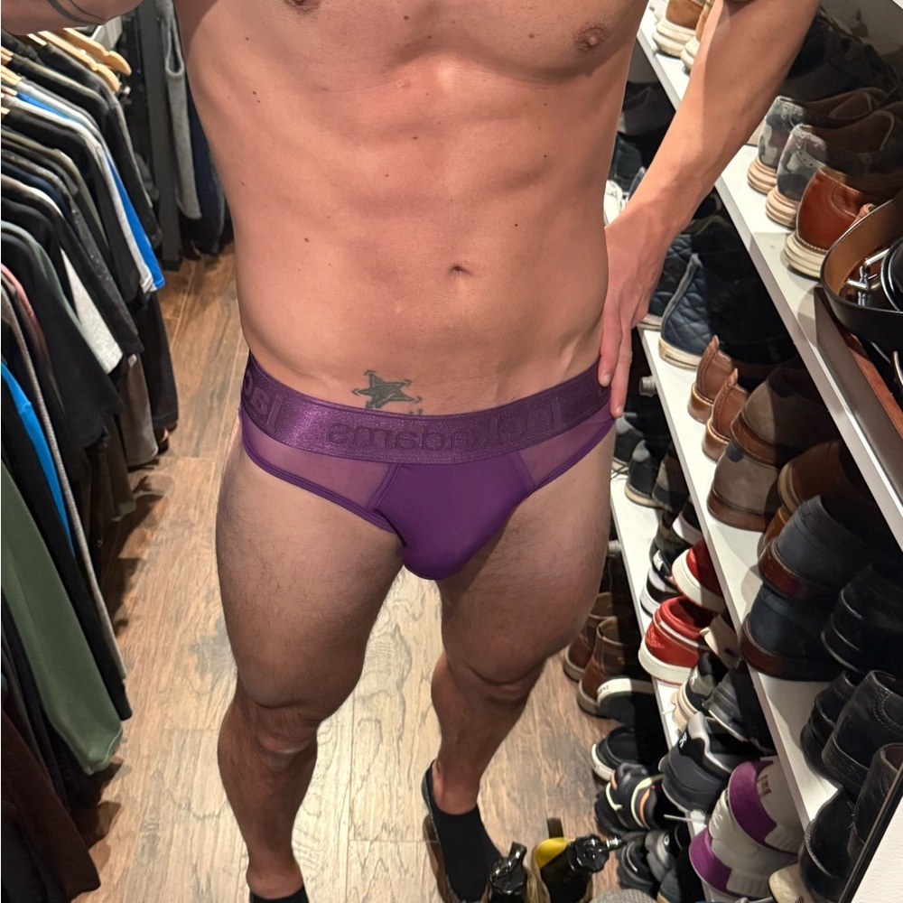 Jack Adams - Men's Purple Briefs